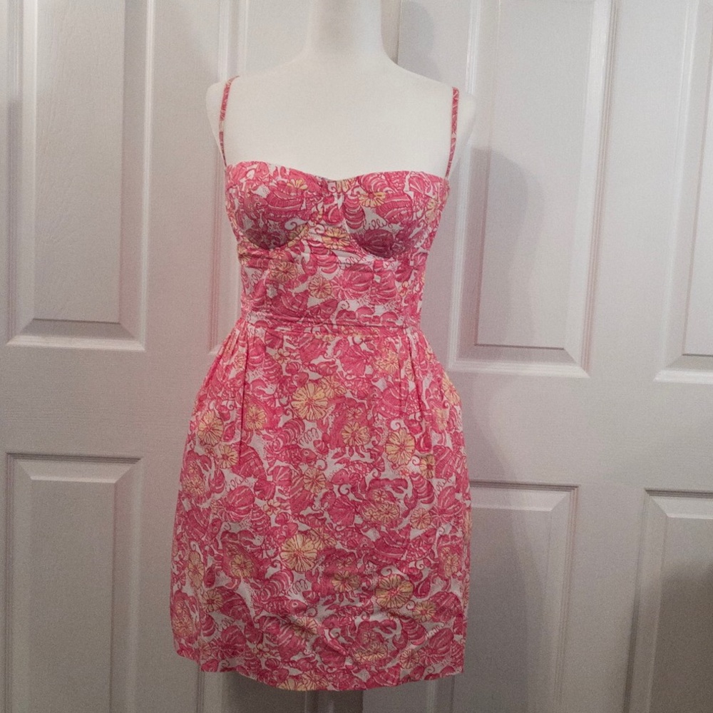 Lily Pulitzer chum bucket Georgie dress w pockets - Picture 5 of 8
